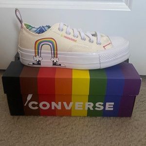 converse rainbow edition platform
